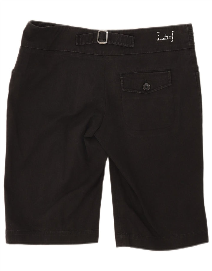 Liu Jo Shorts feminino casual W32 grande preto