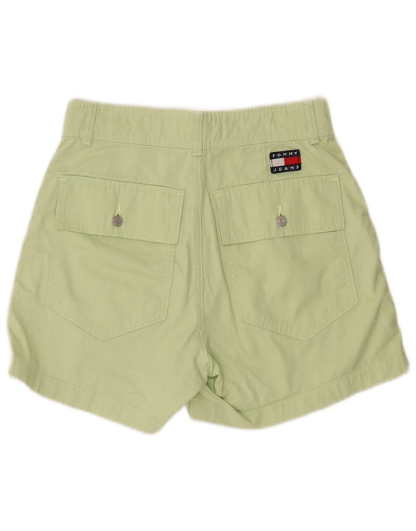 Shorts Chino feminino Tommy Hilfiger W30 verde médio