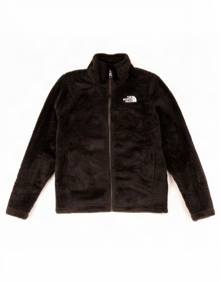 Jaqueta de lã The North Face para meninas 9-10 anos médio preto poliéster