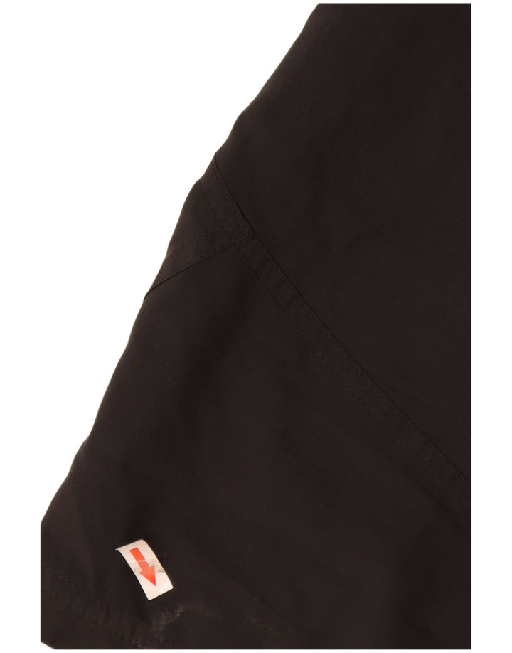 Shorts esportivos masculinos Adidas grande poliéster preto