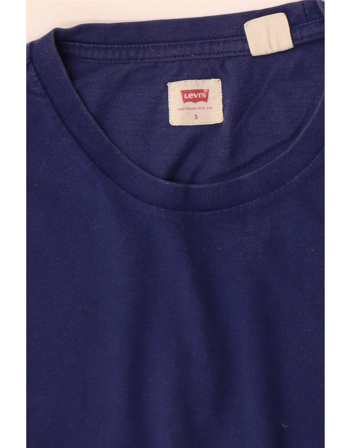 Camiseta masculina Levi's pequena azul