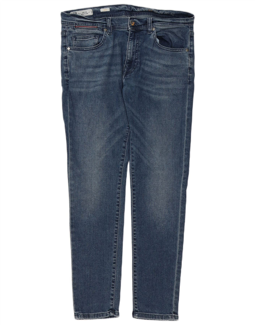 Harmont & Blaine Mens Slim Jeans W34 L30 Azul Algodão