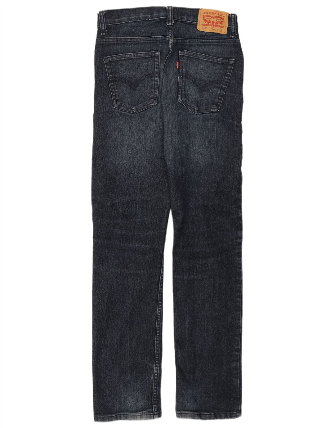 LEVI'S Girls 511 Slim Jeans 13-14 Anos W27 L27 Azul Algodão