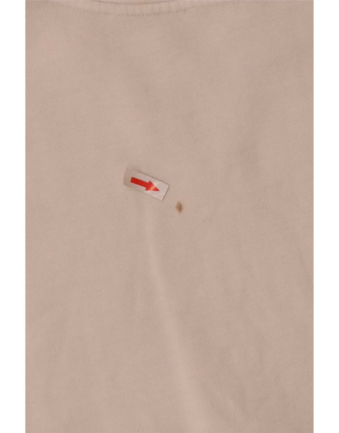 Moletom feminino Levi's Crop Graphic Oversized Jumper UK 14 Médio Branco