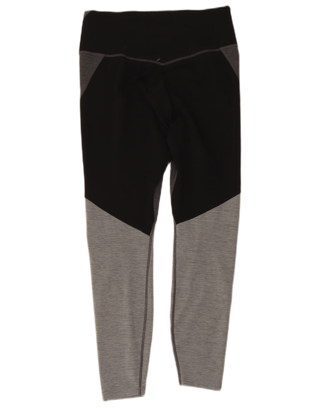 Leggings femininas Nike UK 12 cinza médio colorblock poliéster