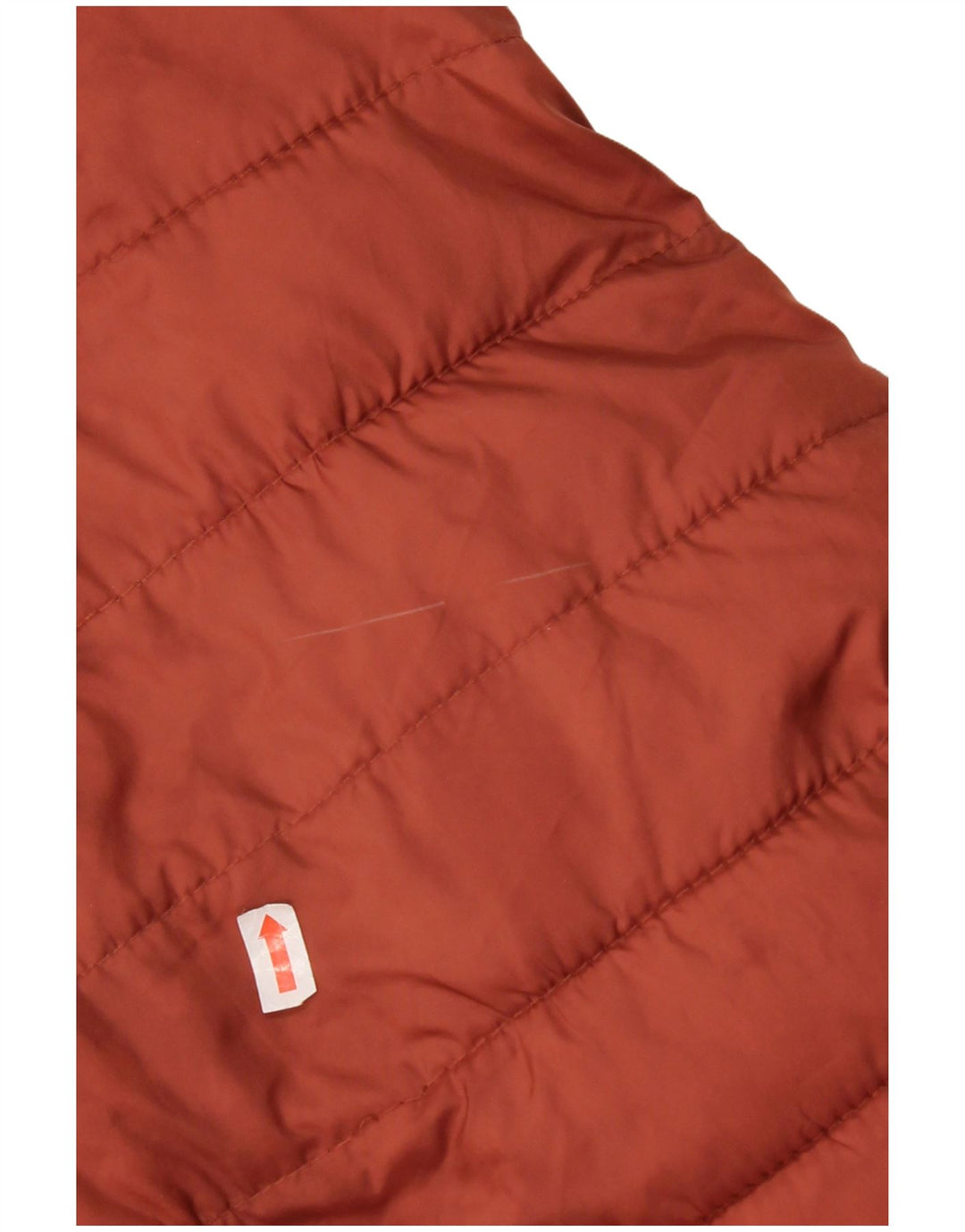 Jaqueta acolchoada masculina Quiksilver UK 38 poliéster marrom médio