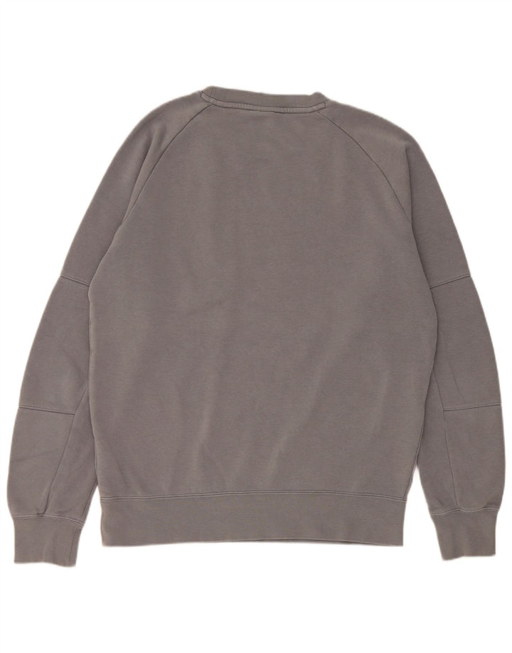 Moletom gráfico masculino Nike Jumper médio cinza algodão