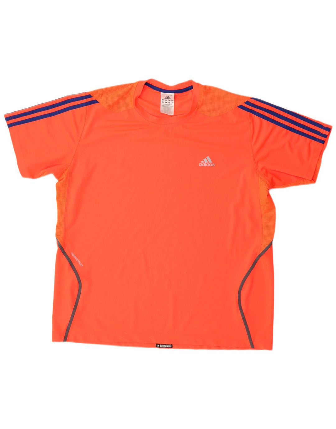 Camiseta masculina ADIDAS grande poliéster vermelho