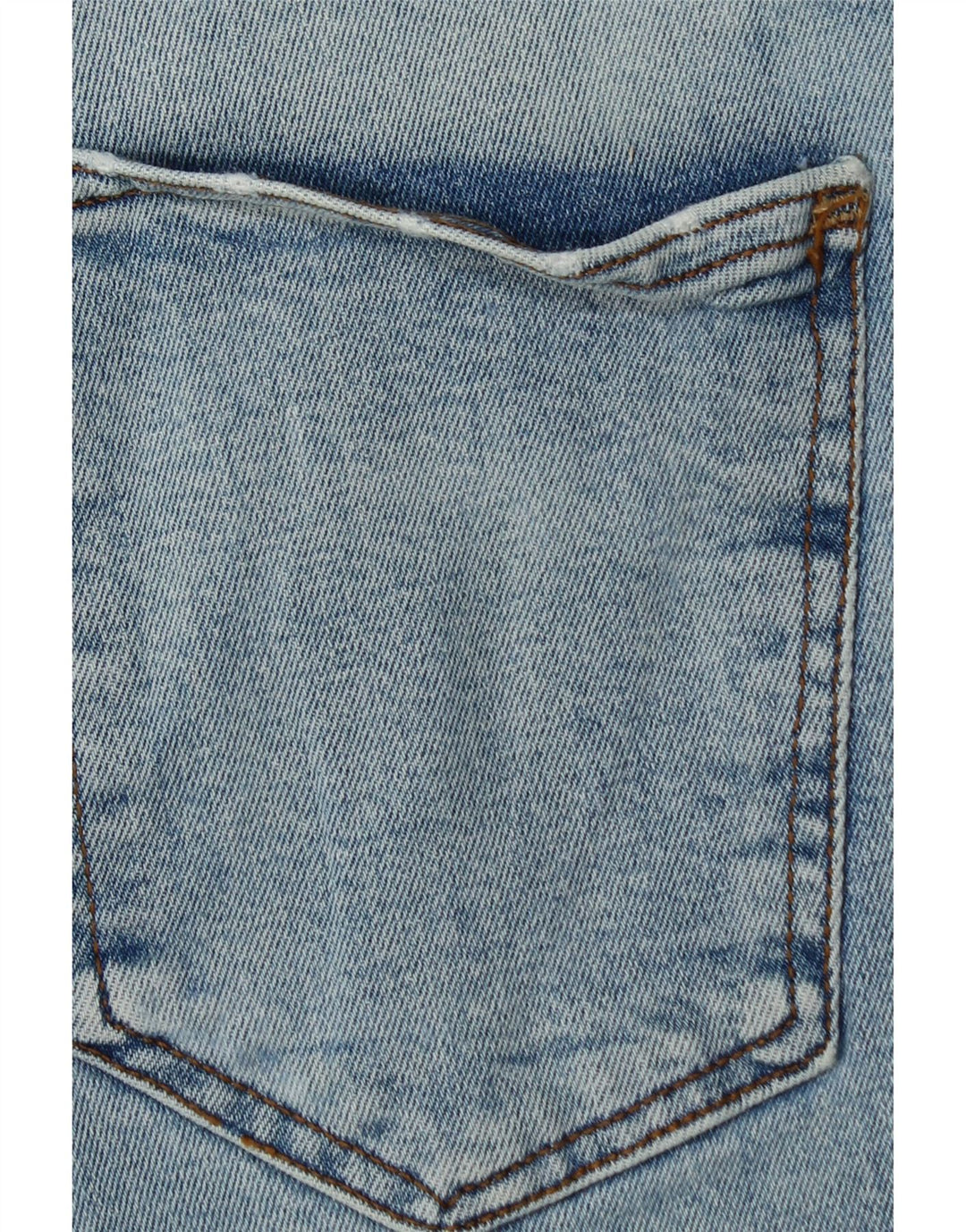 Zara Mens Slim Jeans EU 42 Grande W32 L30 Azul Algodão