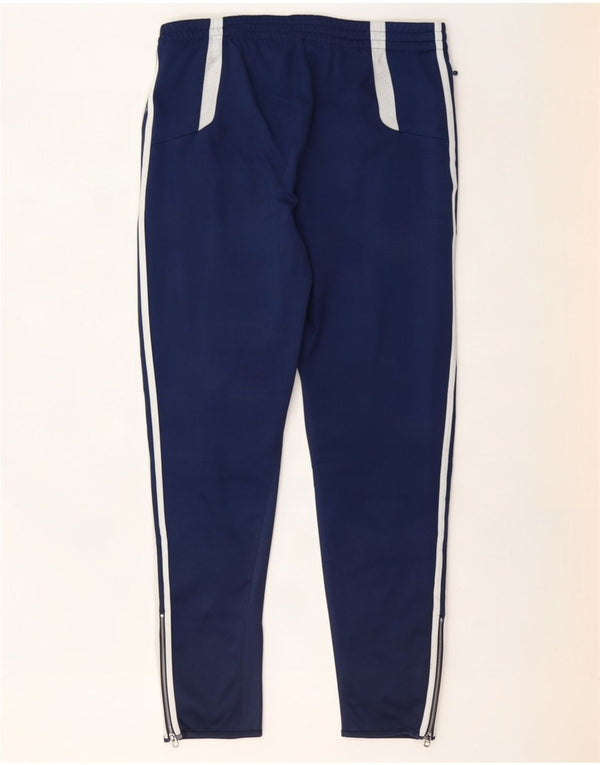 Adidas Mens Graphic Treino Calça Joggers Grande Poliéster Azul Marinho