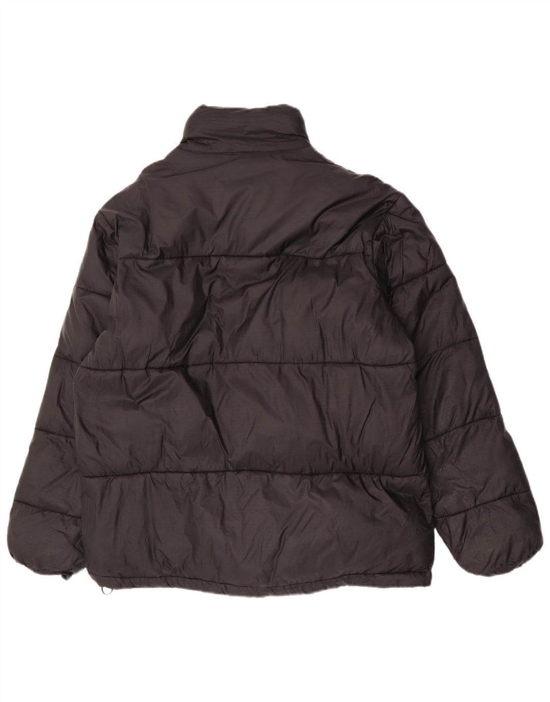 Jaqueta acolchoada masculina Zara UK 38 poliamida preta média