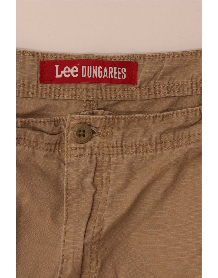 Lee Mens Dungarees Cargo Shorts W40 XL Bege