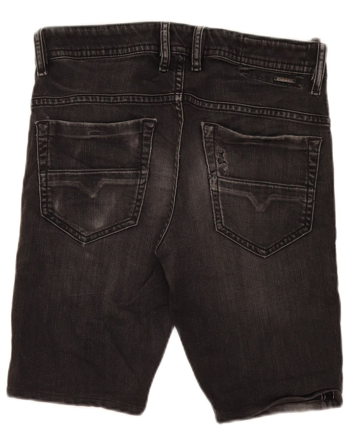Shorts jeans masculino Diesel Thommer W29 algodão preto médio