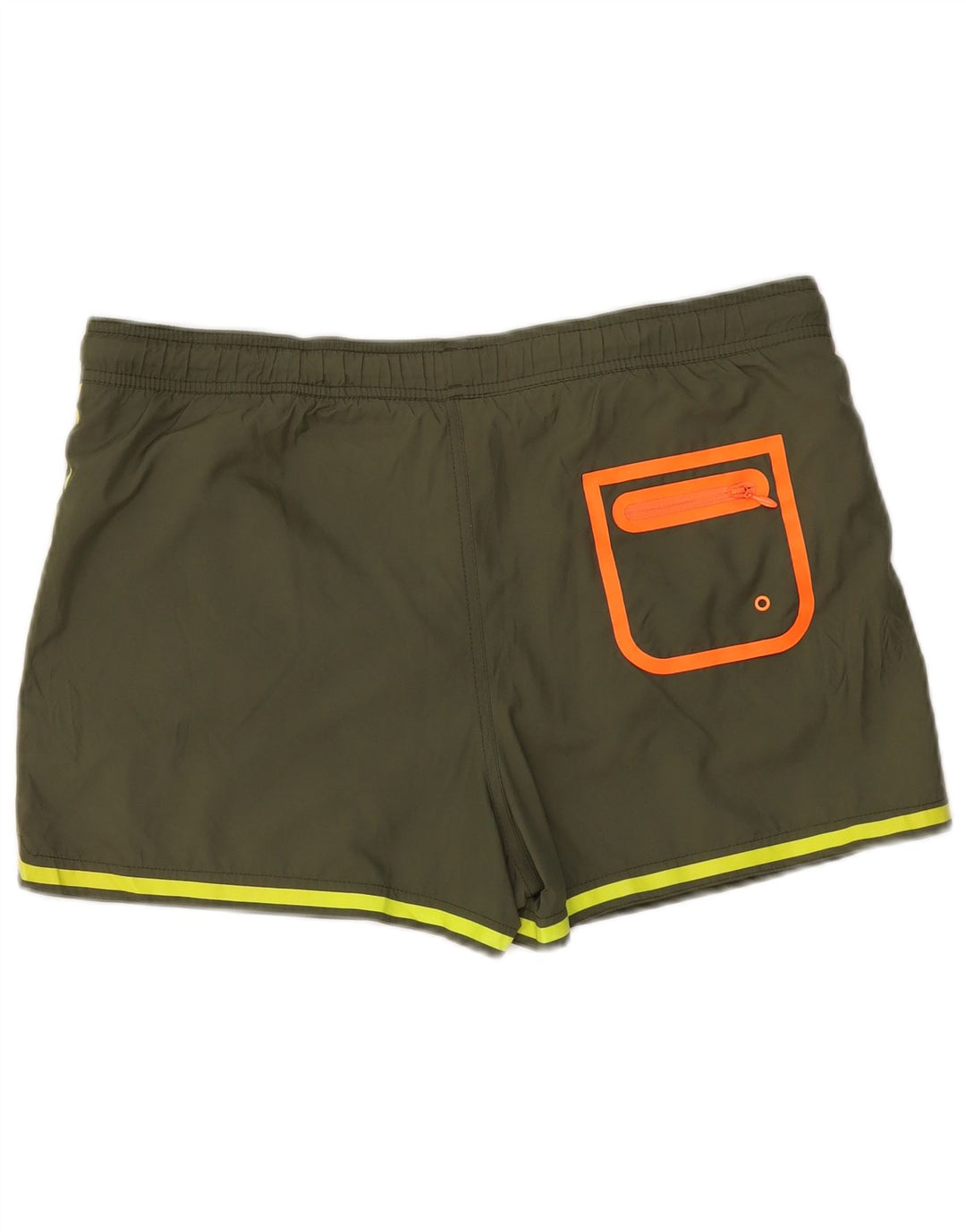 Shorts de natação masculino SUN68 grande poliéster cáqui