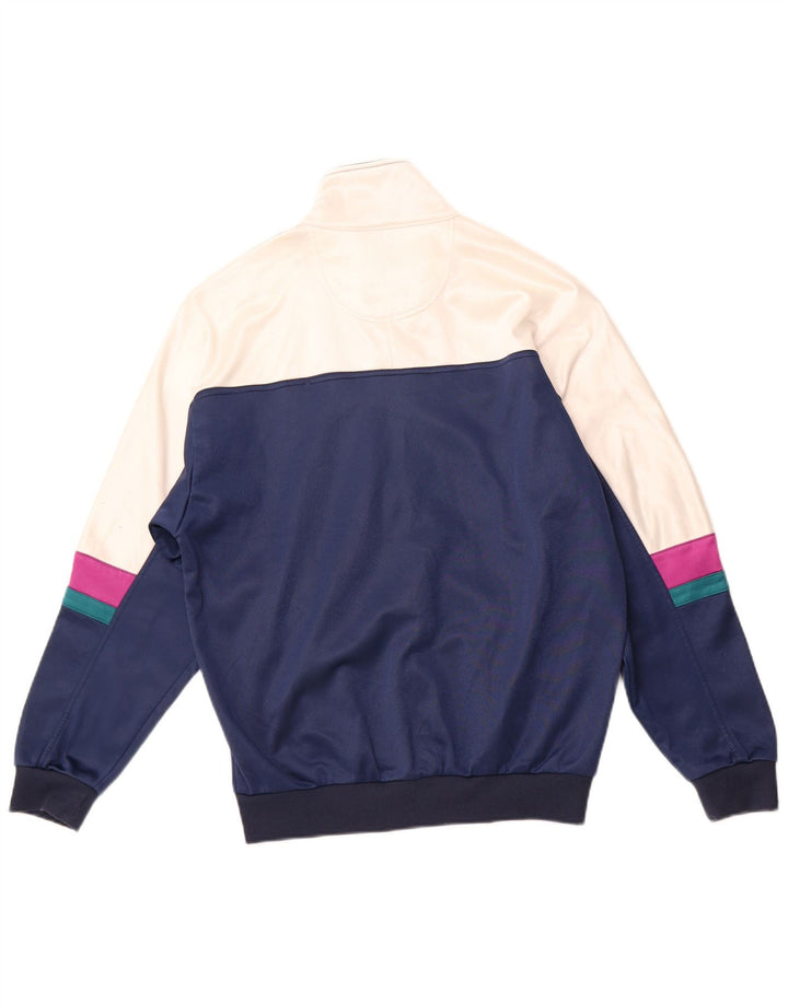 Asics Full Tracksuit feminino IT 48 XL azul marinho colorblock poliamida