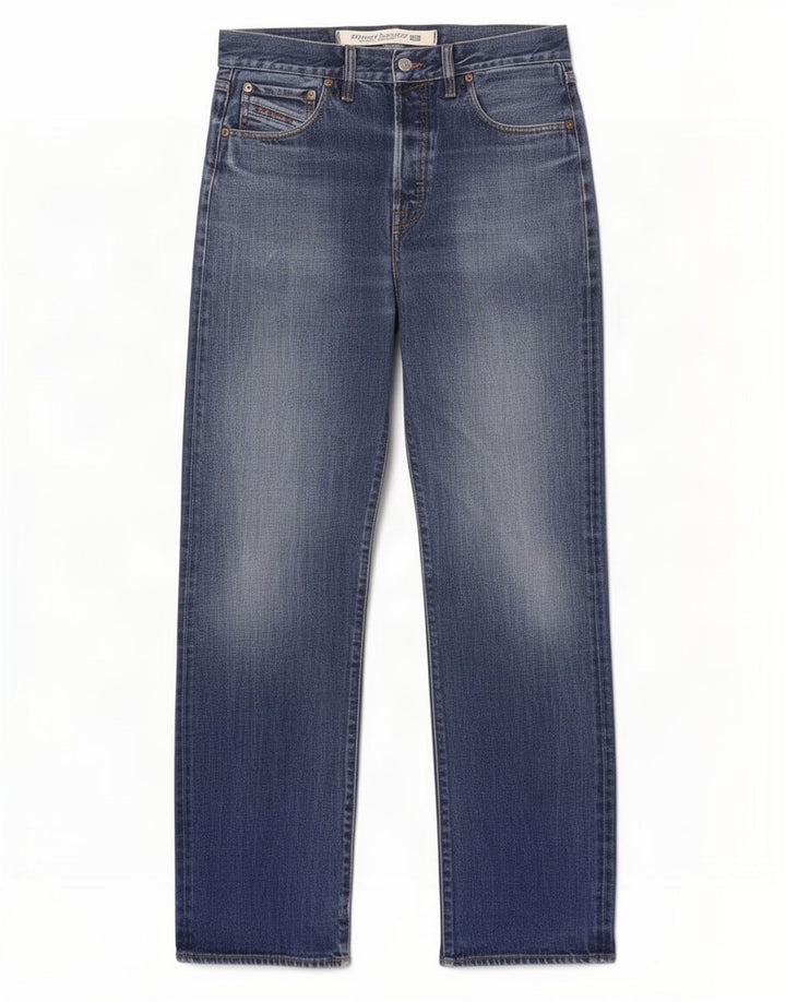 Jeans retos masculinos Diesel W32 L32 algodão azul