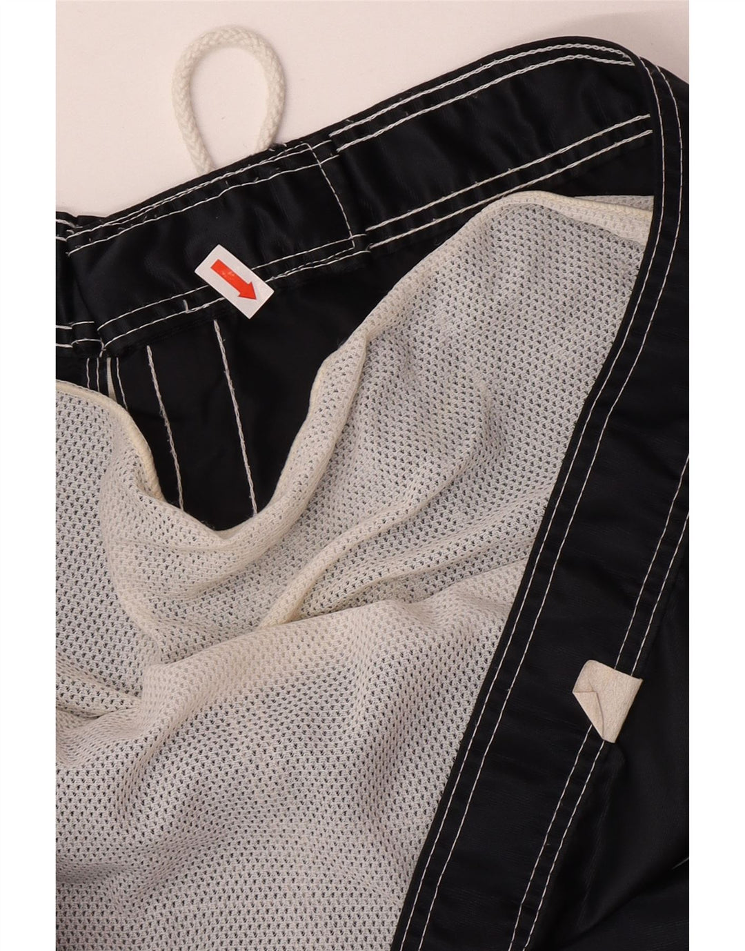 Sundek Mens Natação Shorts Grande Nylon Preto