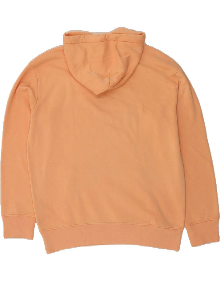 HOLLISTER Mens Hoodie Jumper Medium Orange Cotton Vintage Hollister and Second-Hand Hollister from Messina Hembry 