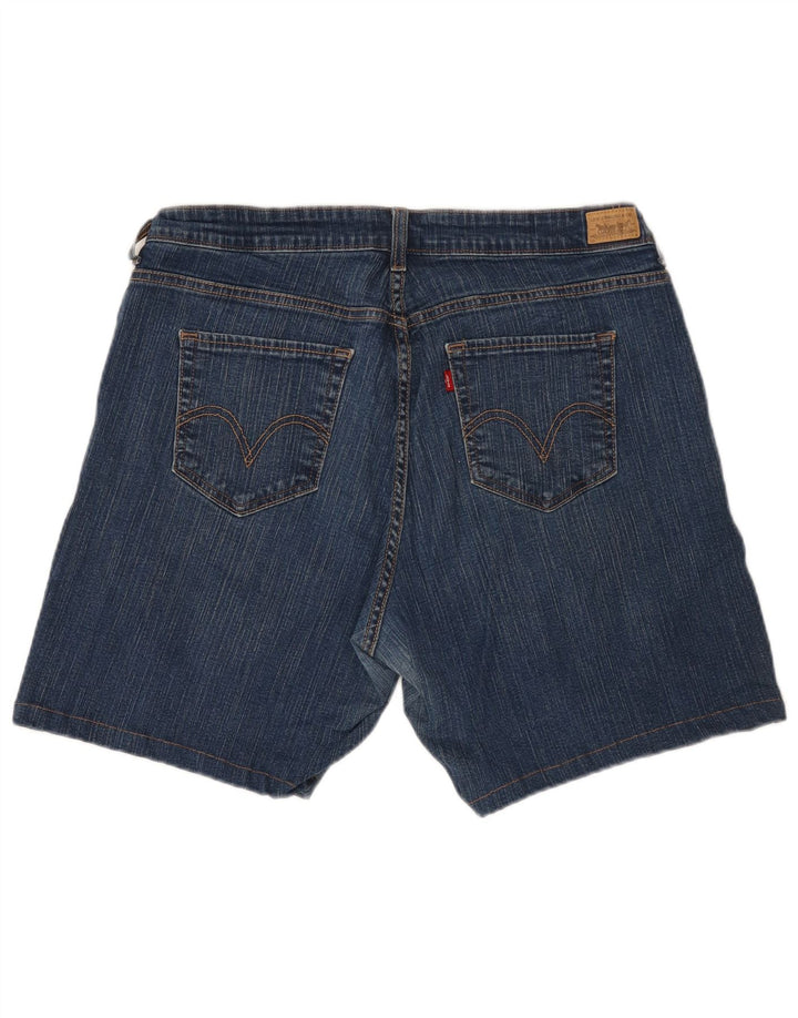 Shorts jeans feminino 512 da Levi's US 20 3XL W40 algodão azul