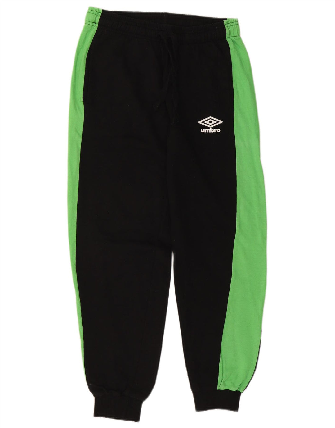 Calça de treino feminina UMBRO Joggers UK 12 Medium Black Colourblock