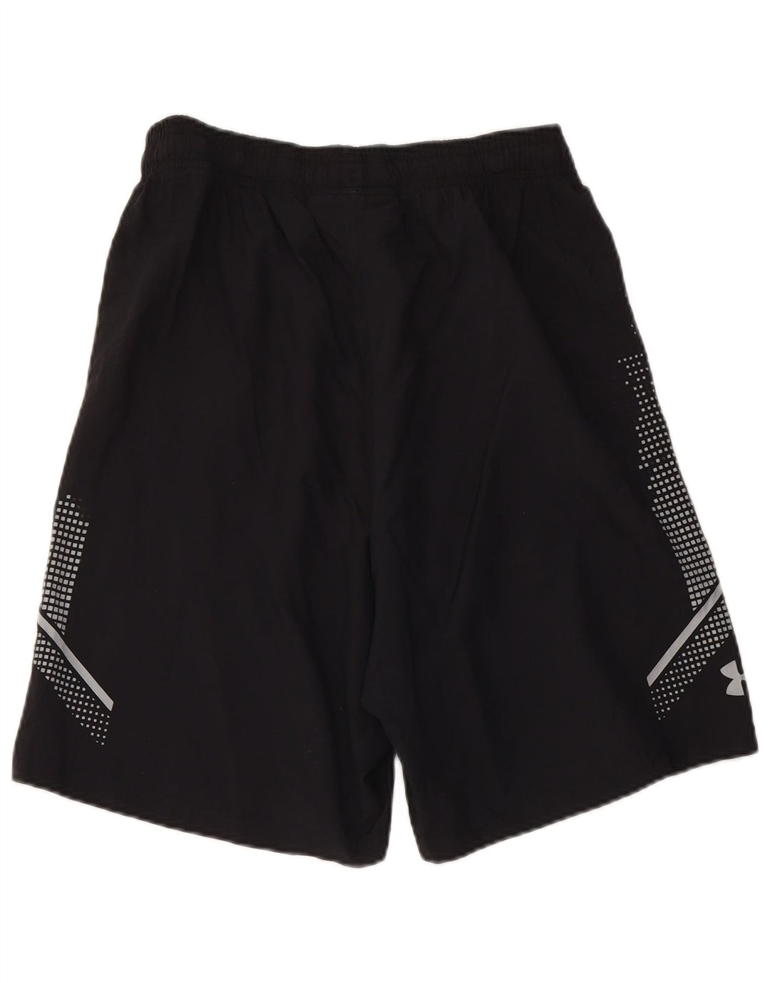 UNDER ARMOUR Mens Heat Gear Sport Shorts Médio Preto Geométrico