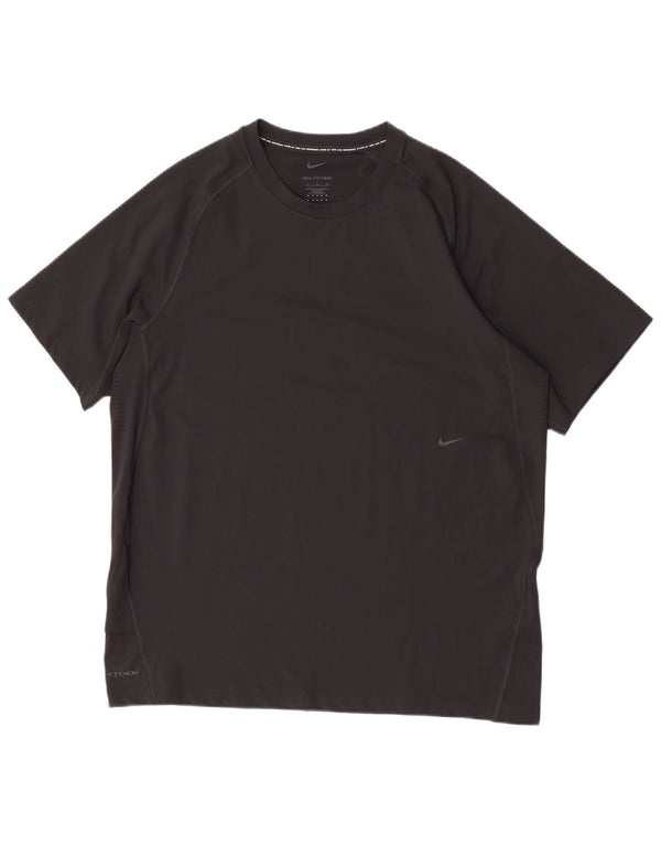 Camiseta Nike Masculina Dri Fit Top Grande Poliéster Preto