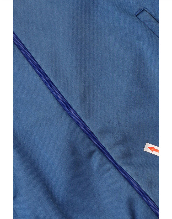 Jaqueta Asics Masculina Graphic Tracksuit Top Grande Azul Colourblock Poliamida