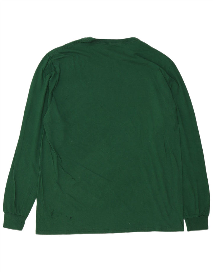 RUSSELL ATLÉTICO Masculino Top Manga Longa XL Algodão Verde