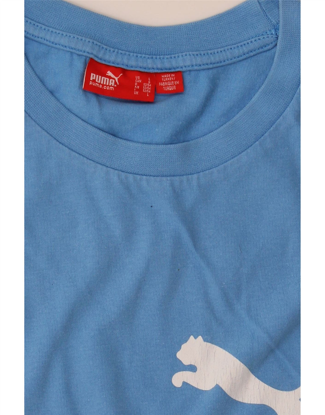 PUMA Mens Graphic Vest Top Grande Azul