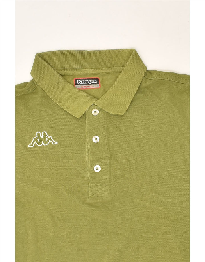 KAPPA Mens Polo Shirt Small Green Cotton | Vintage Kappa | Thrift | Second-Hand Kappa | Used Clothing | Messina Hembry 