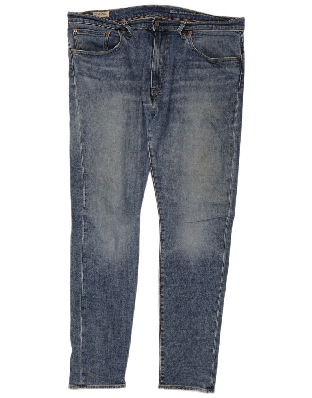 Calça jeans masculina Levi's 512 Slim Tapered W36 L34 azul algodão