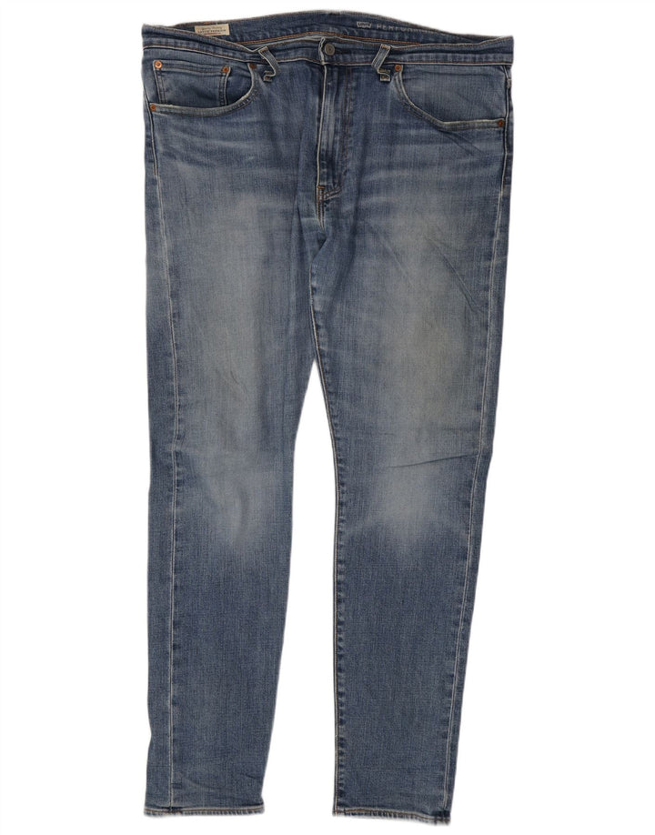 Calça jeans masculina Levi's 512 Slim Tapered W36 L34 azul algodão