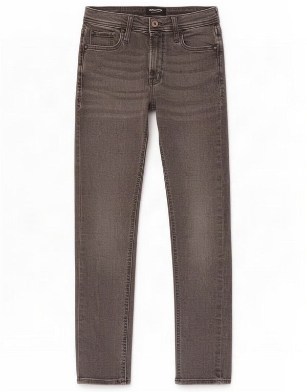 Jack & Jones Mens Liam Skinny Jeans W29 L30 Algodão Cinza