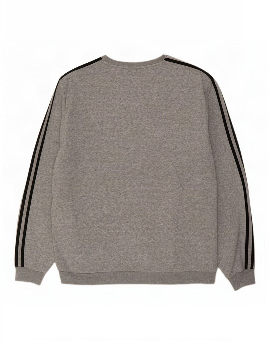 Adidas Mens Moletom Jumper XL Cinza Flecked Algodão