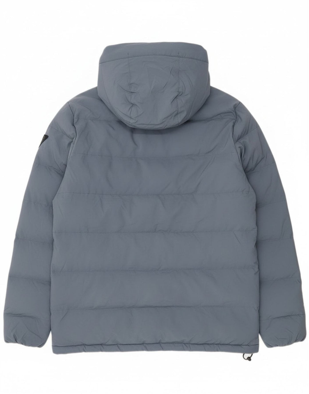 Jaqueta acolchoada com capuz masculina Musto UK 38 poliéster azul médio