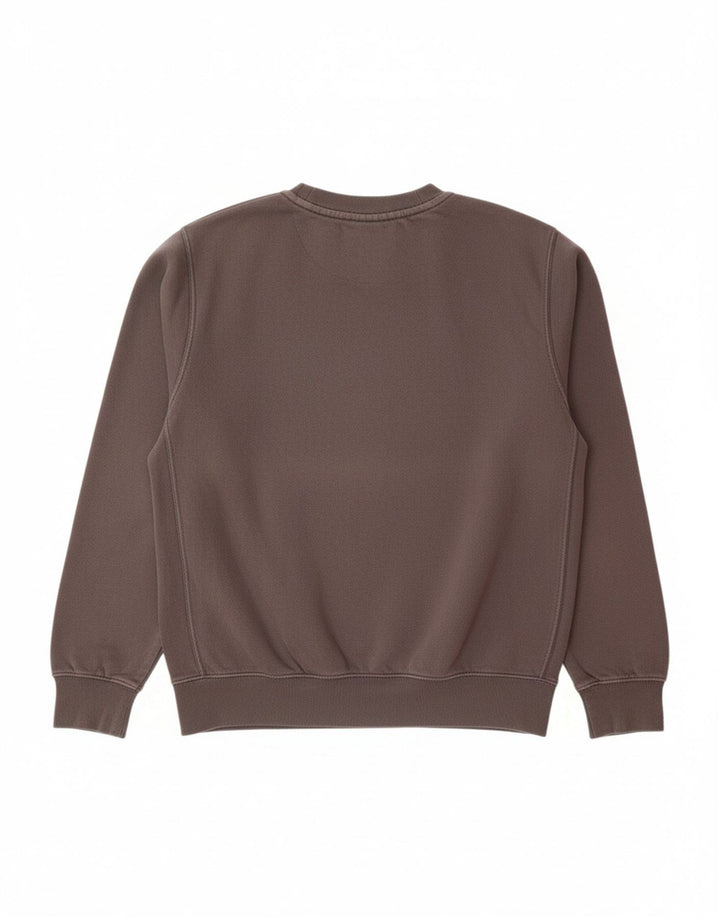 NIKE Mens Graphic Moletom Jumper Pequeno Algodão Cinza