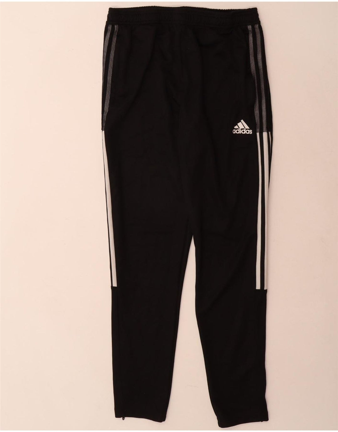 Adidas Mens Primegreen Calças de treino Joggers Grande Poliéster Preto