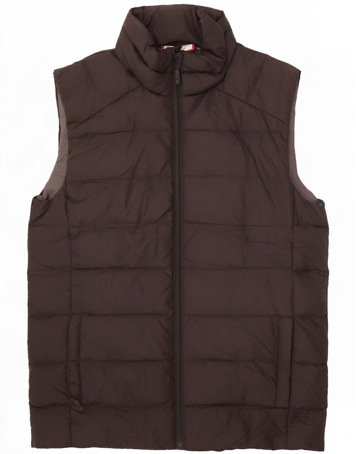 Mountain Warehouse Mens acolchoado Gilet UK 38 poliéster preto médio