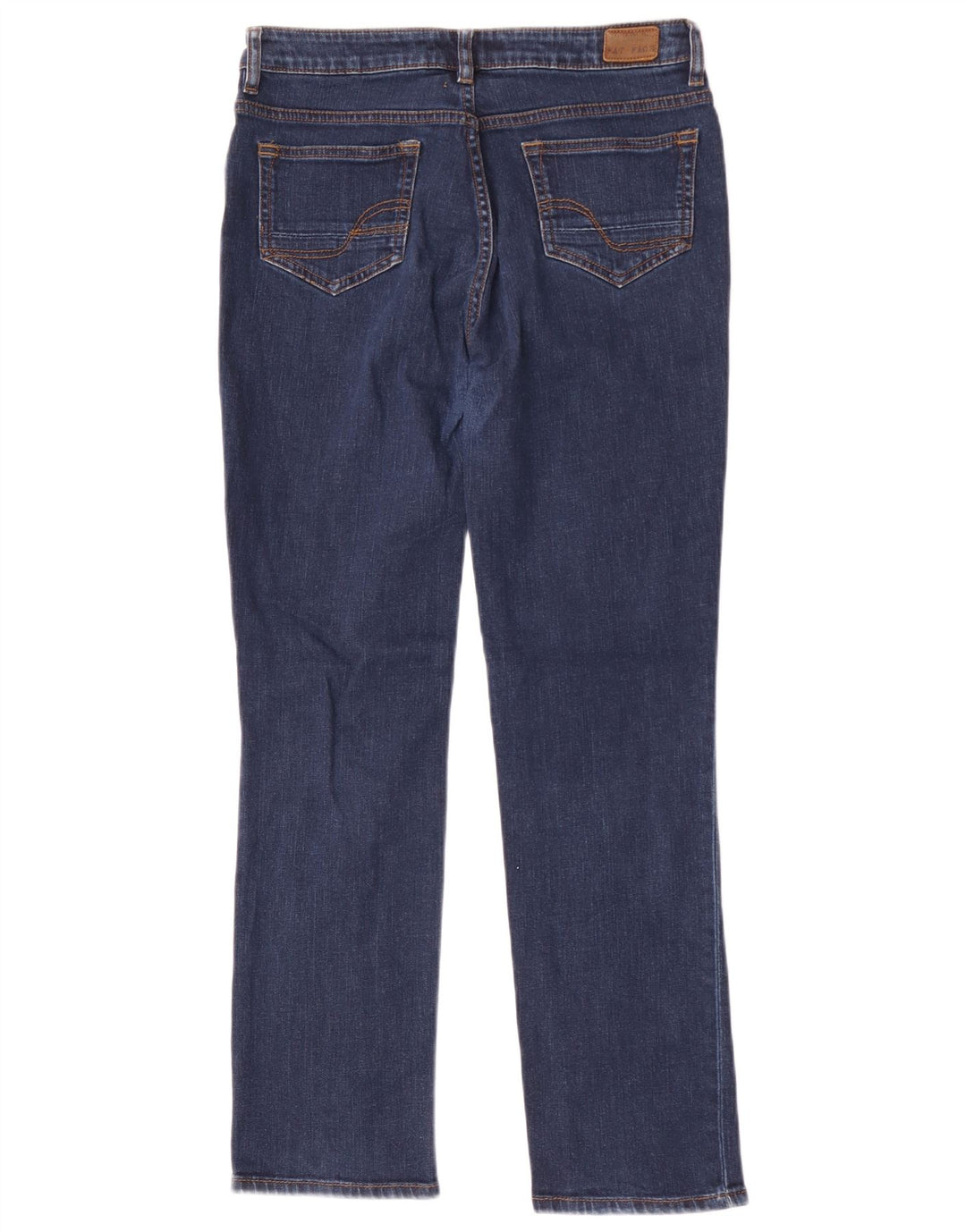 Fat Face Jeans Slim Feminino Reino Unido 10 Pequeno W28 L29 Azul Marinho