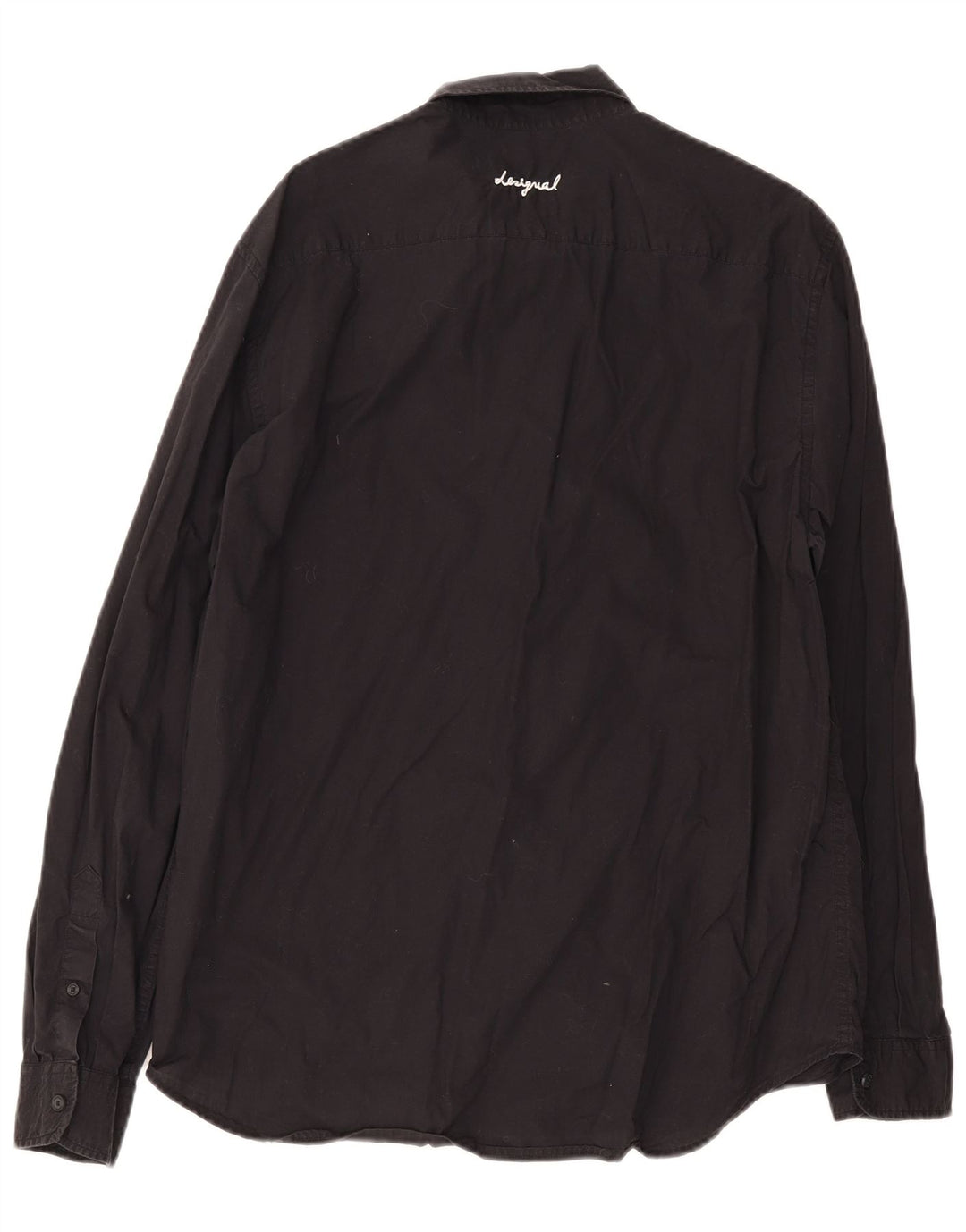 Camisa masculina Desigual Graphic Regular Fit XL algodão preto