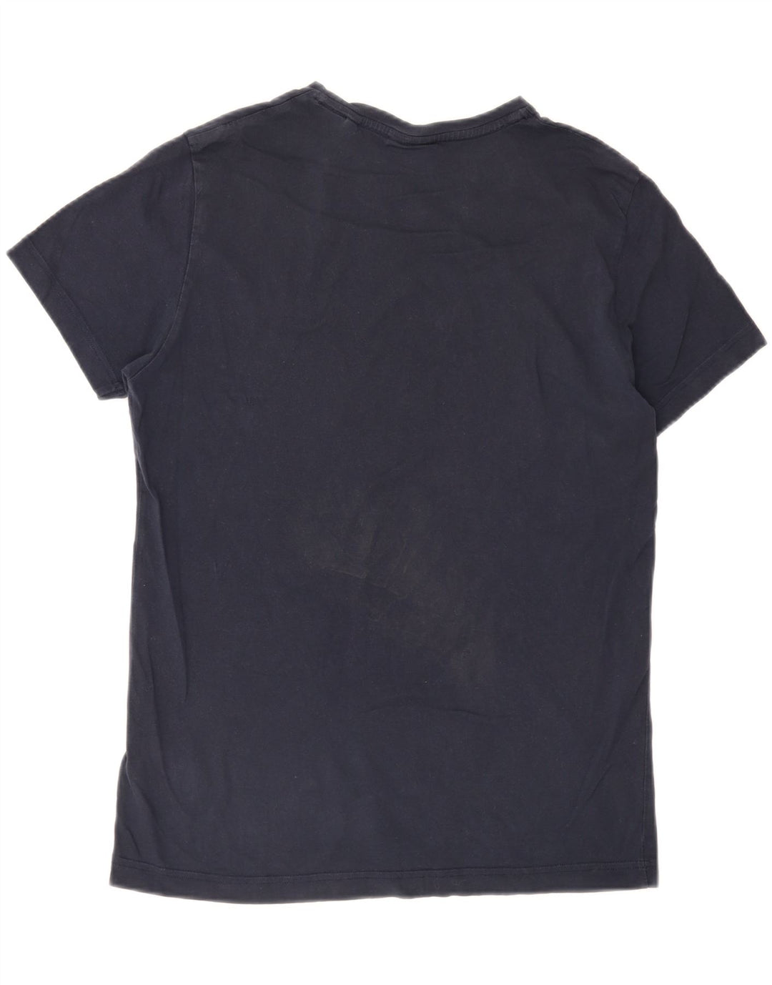 Camiseta masculina GANT de algodão azul marinho médio