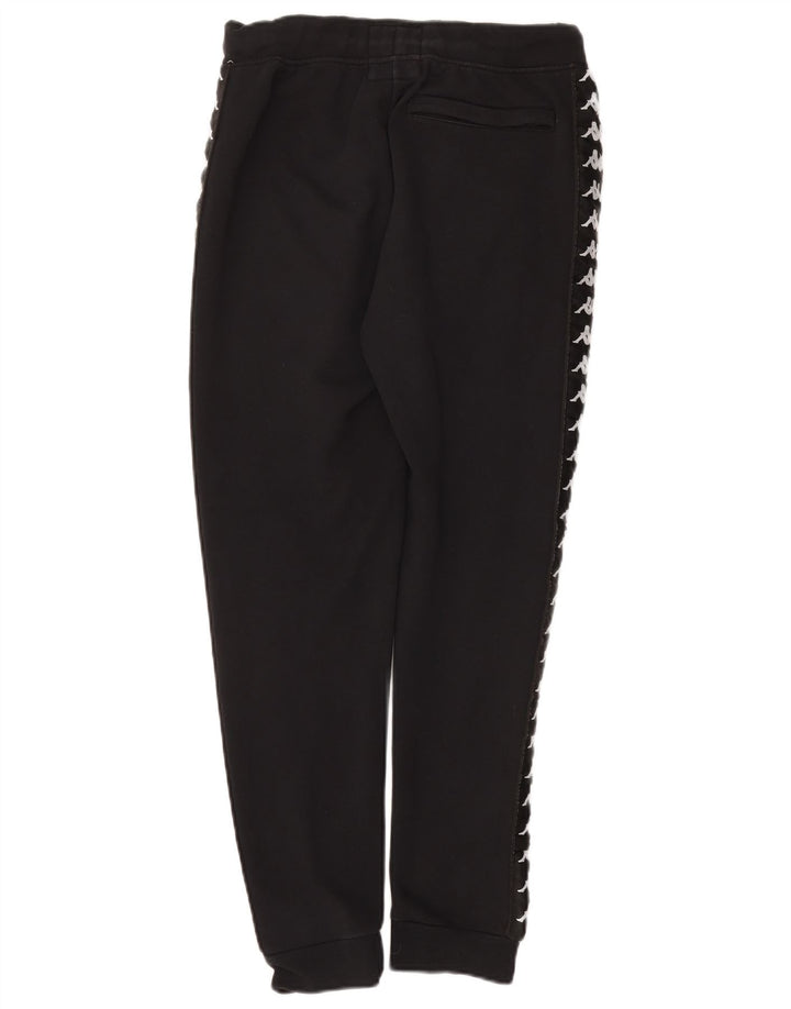 Calça de treino masculina Kappa Graphic Joggers médio preto