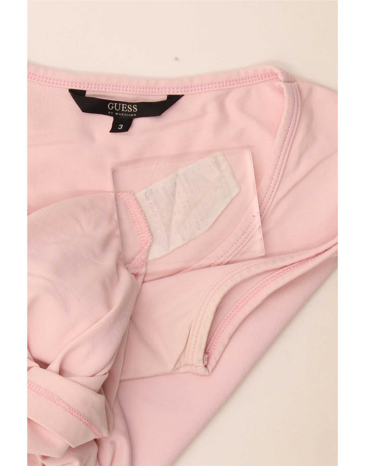 Colete feminino Guess US 3 XS rosa poliamida