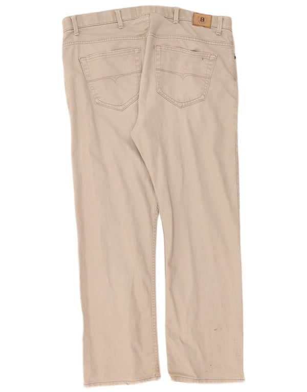 Jeans Marks & Spencer Masculino Blue Harbor Straight W40 L31 Algodão Cinza