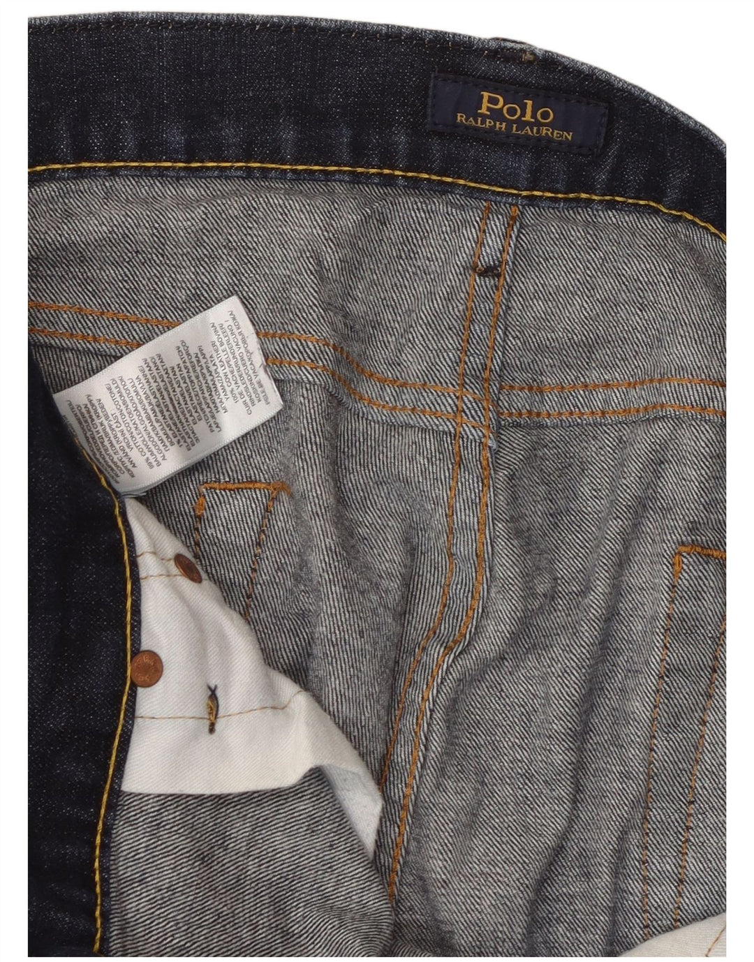 Polo Ralph Lauren Masculino Jeans Skinny W36 L32 Azul Marinho Algodão