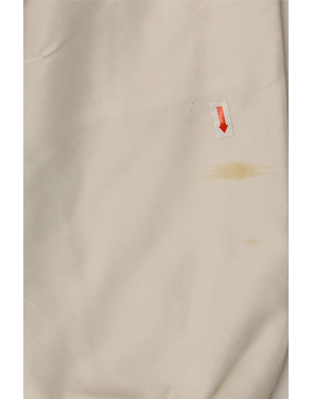 Jaqueta feminina Puma com estampa gráfica grande em bloco colorido branco de poliéster
