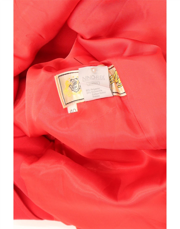 Sobretudo feminino Diolen EU 40 poliéster vermelho médio