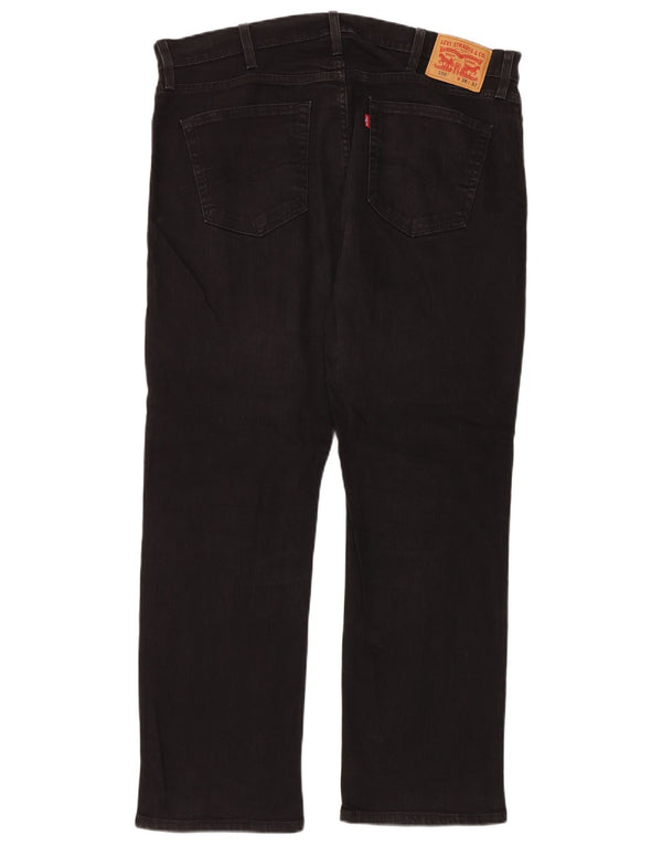 Calça Jeans Levis Masculina 559 Relaxed Fit Straight W38 L32 Algodão Preto