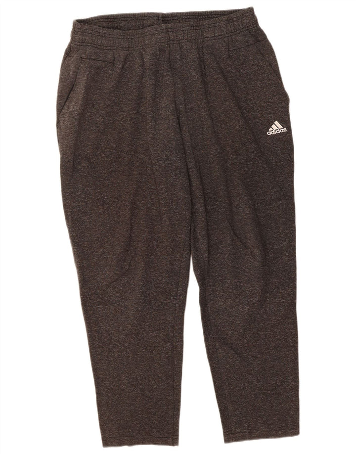 Calças de treino masculinas ADIDAS XL cinza algodão