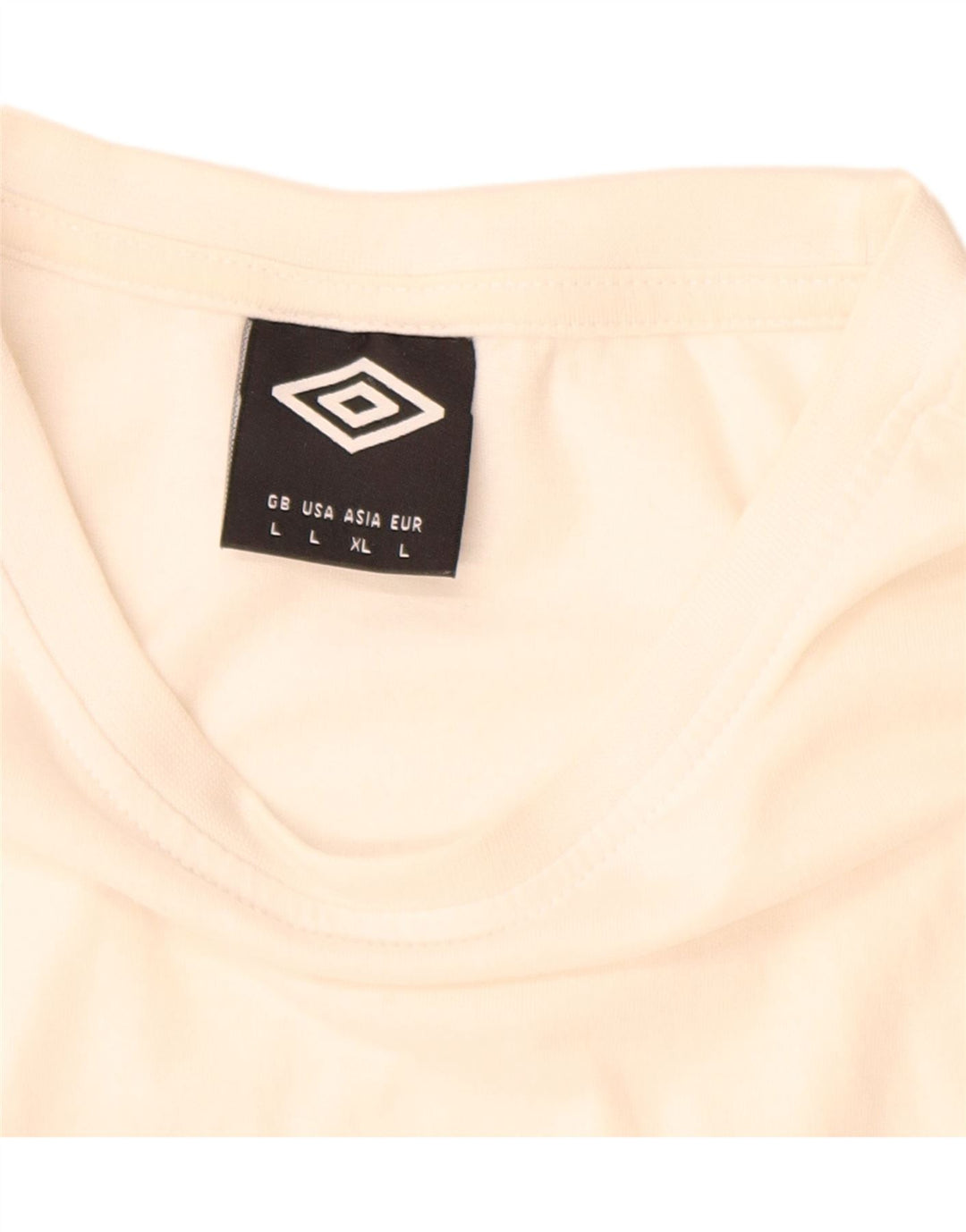 Camiseta masculina UMBRO grande algodão branco